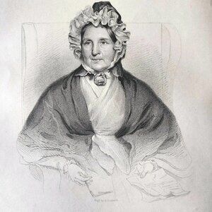 1844 Frances Dunlop Engraving Victorian Scotland Heiress Landowner DWSS20